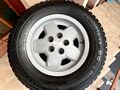 Jeep - originál hliníkové/liatinové disky - zimné pneumatiky